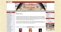 Desktop Screenshot of anticariat-esoteric.ro